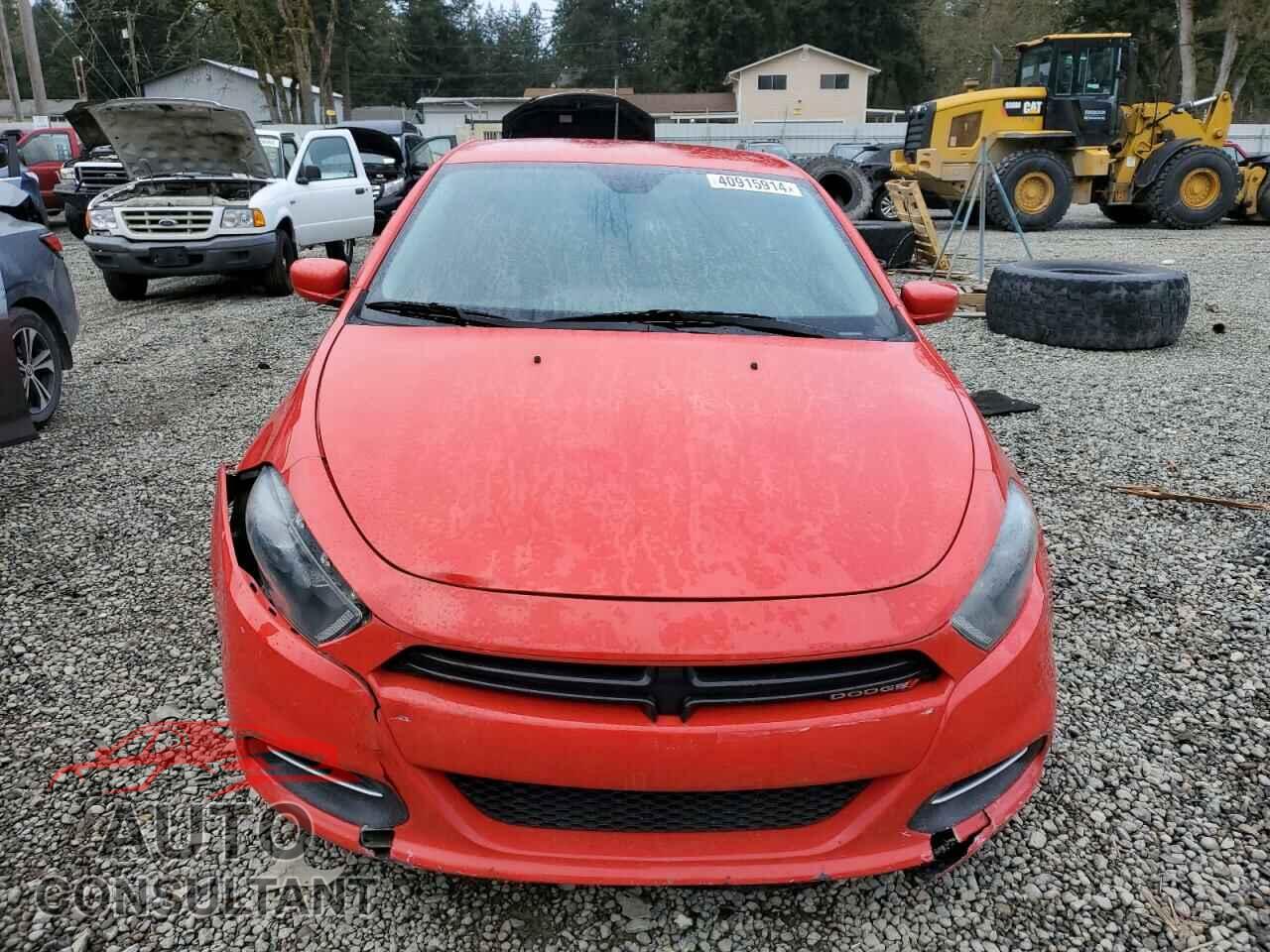 DODGE DART 2016 - 1C3CDFBBXGD661237