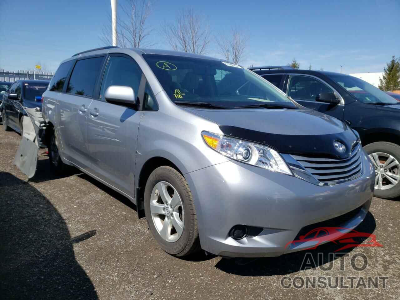 TOYOTA SIENNA 2017 - 5TDKZ3DC6HS898407