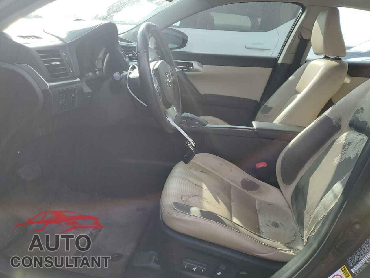 LEXUS CT 200 2012 - JTHKD5BH3C2098946