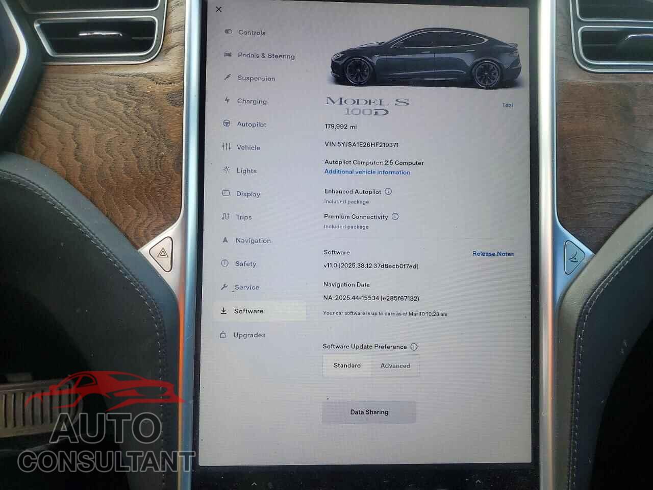 TESLA MODEL S 2017 - 5YJSA1E26HF219371