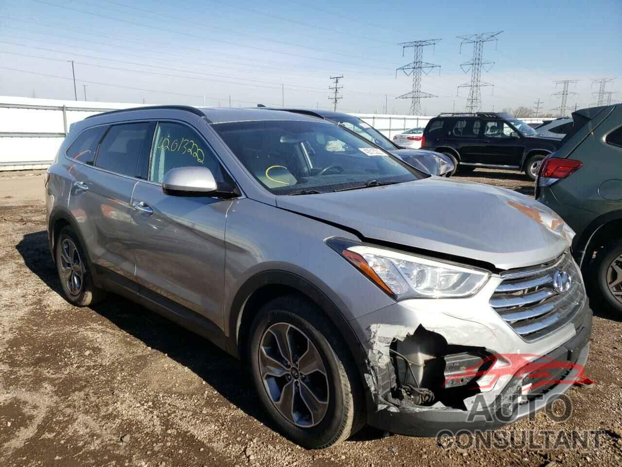 HYUNDAI SANTA FE 2016 - KM8SM4HF3GU154634