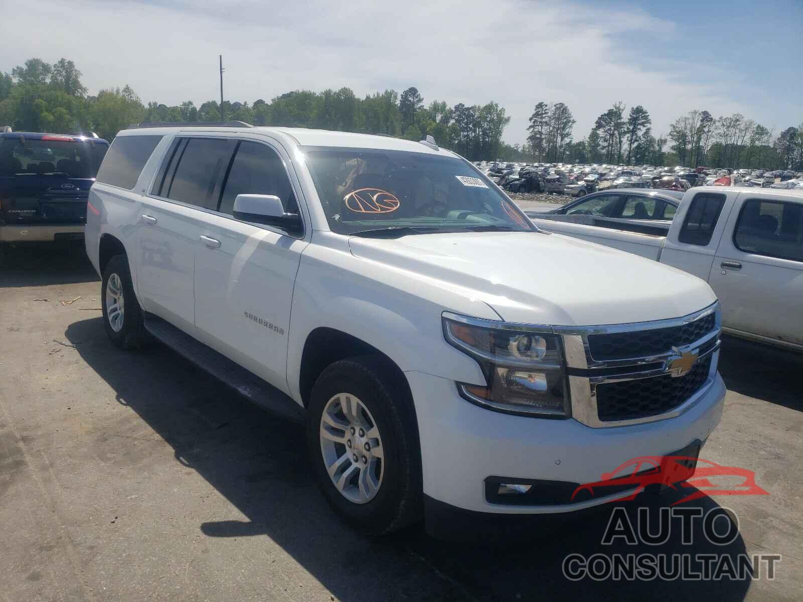 CHEVROLET SUBURBAN 2017 - 1GNSCHKC8HR394223