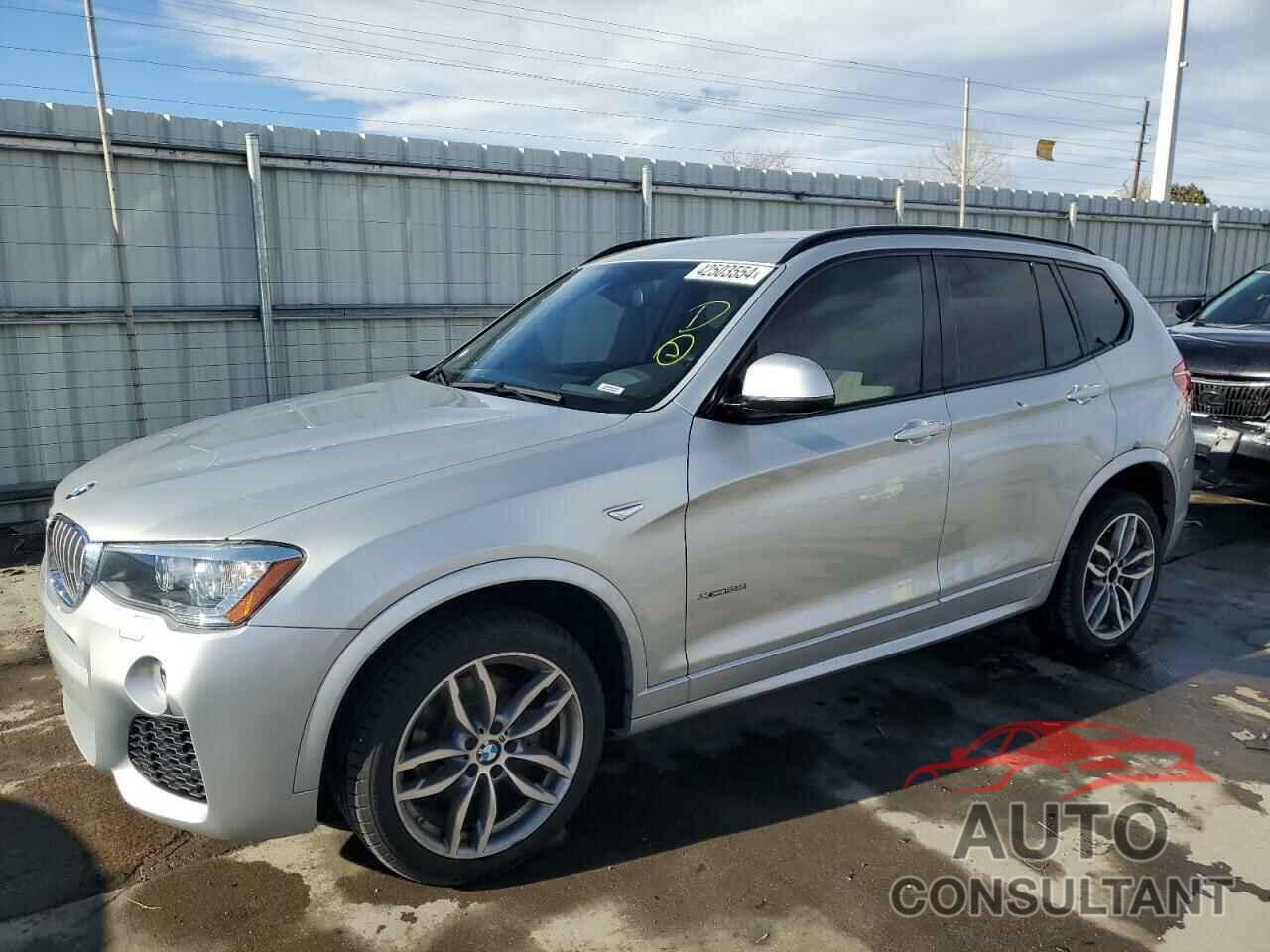 BMW X3 2017 - 5UXWX7C54H0U40142