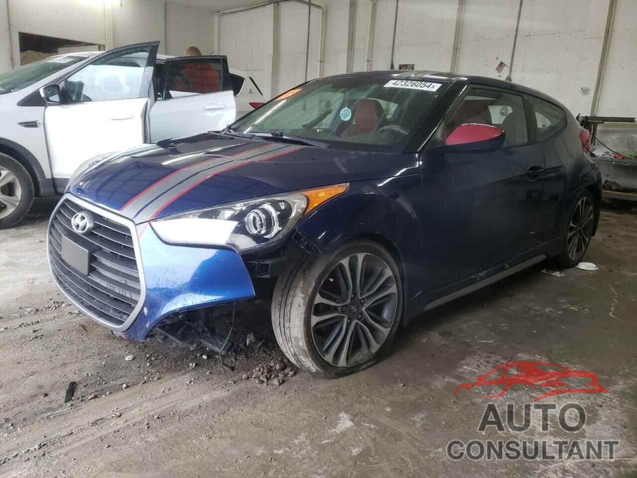 HYUNDAI VELOSTER 2017 - KMHTC6AE0HU318282