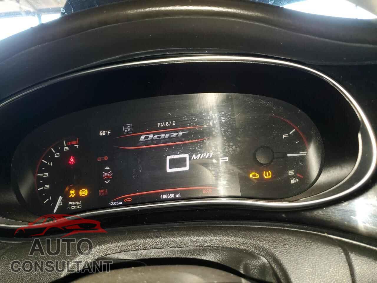 DODGE DART 2013 - 1C3CDFCA7DD106862