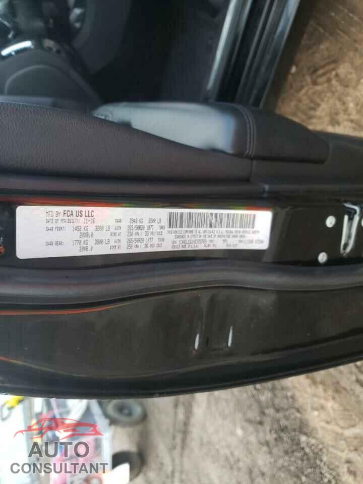 DODGE DURANGO 2017 - 1C4RDJDG1HC725769