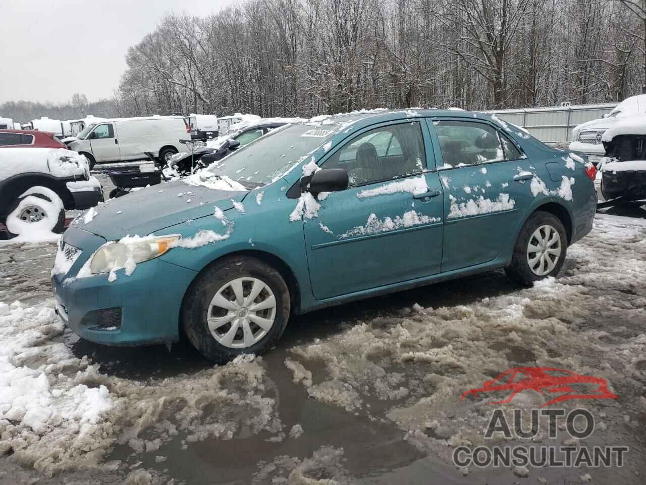 TOYOTA COROLLA 2009 - 2T1BU40E19C123499