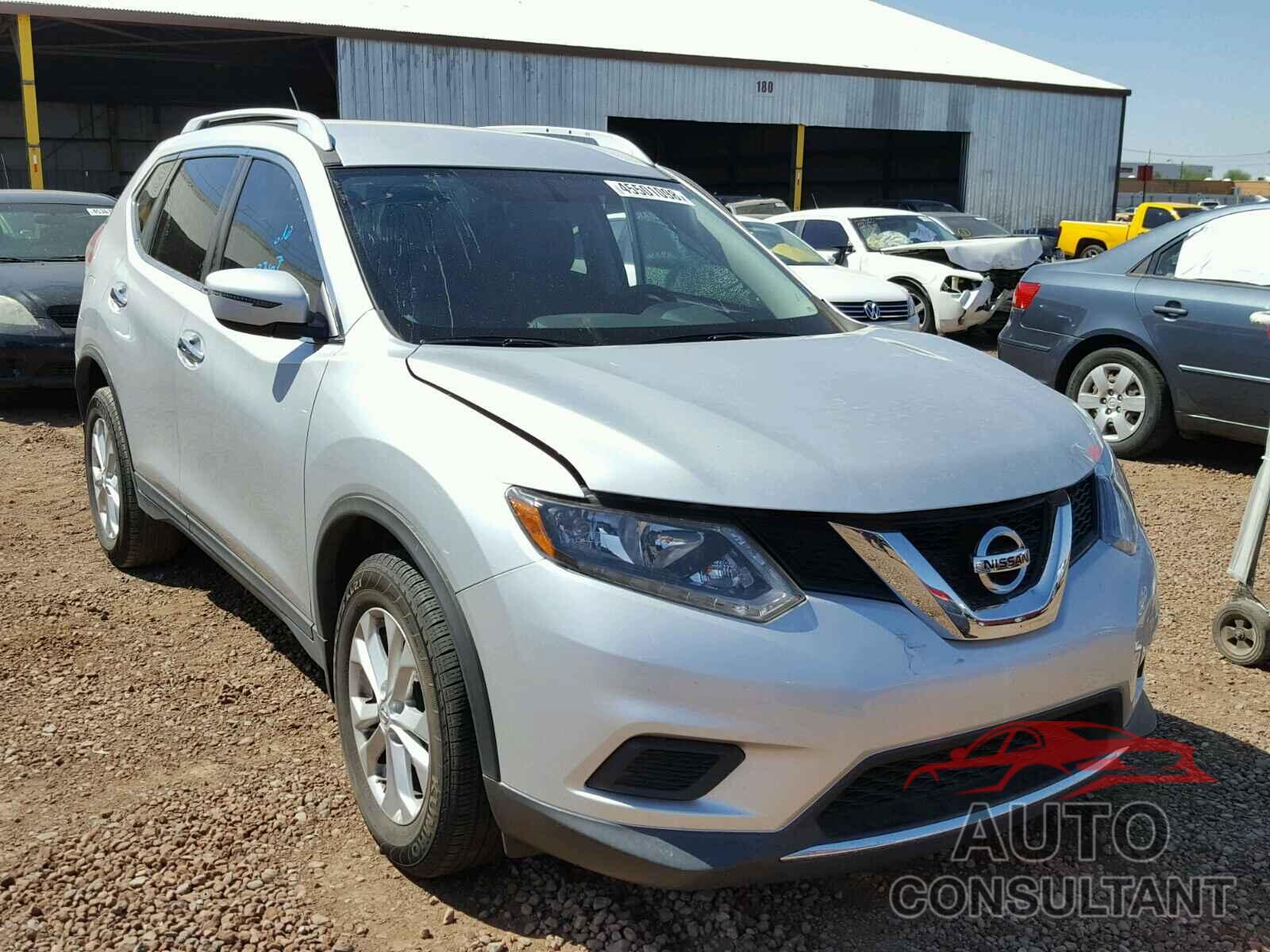 NISSAN ROGUE S 2016 - KNMAT2MTXGP725330