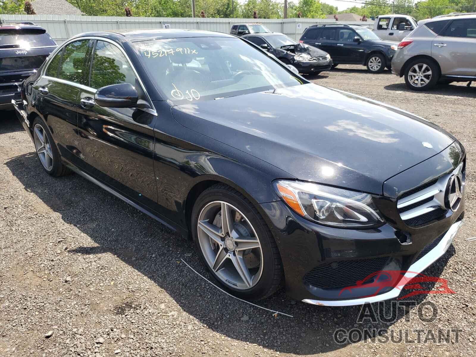 MERCEDES-BENZ C CLASS 2016 - 55SWF4KBXGU125161