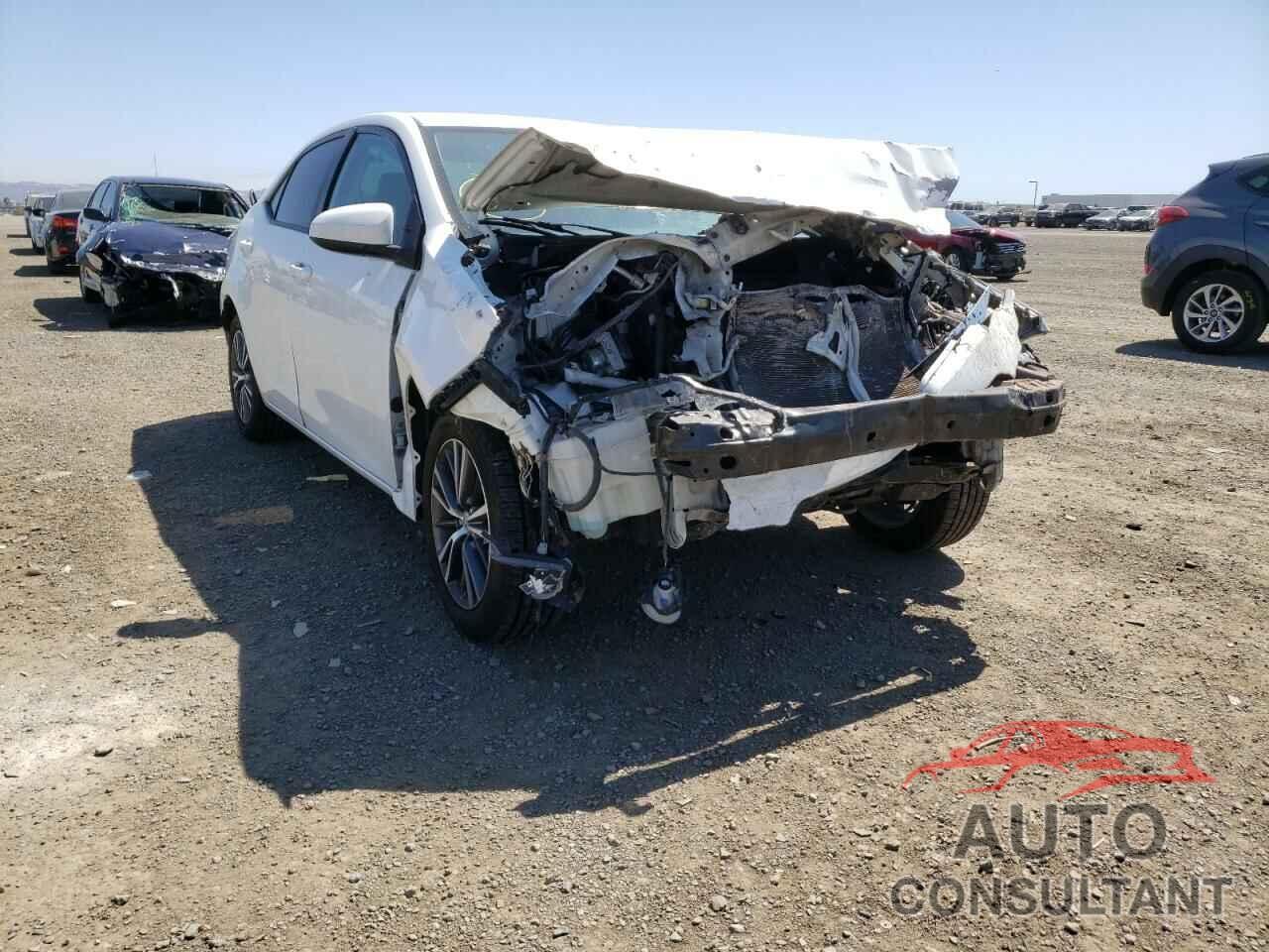 TOYOTA COROLLA 2016 - 5YFBURHE7GP435891