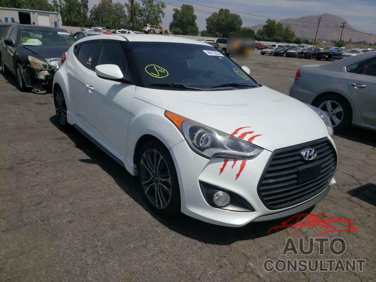 HYUNDAI VELOSTER 2016 - KMHTC6AE5GU299355