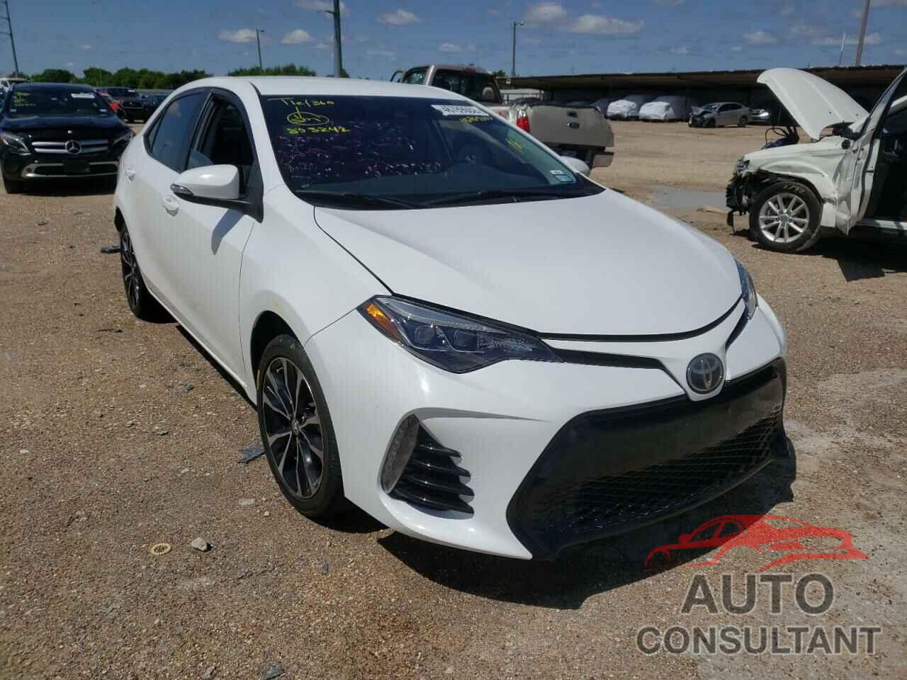 TOYOTA COROLLA 2018 - 5YFBURHE1JP853242