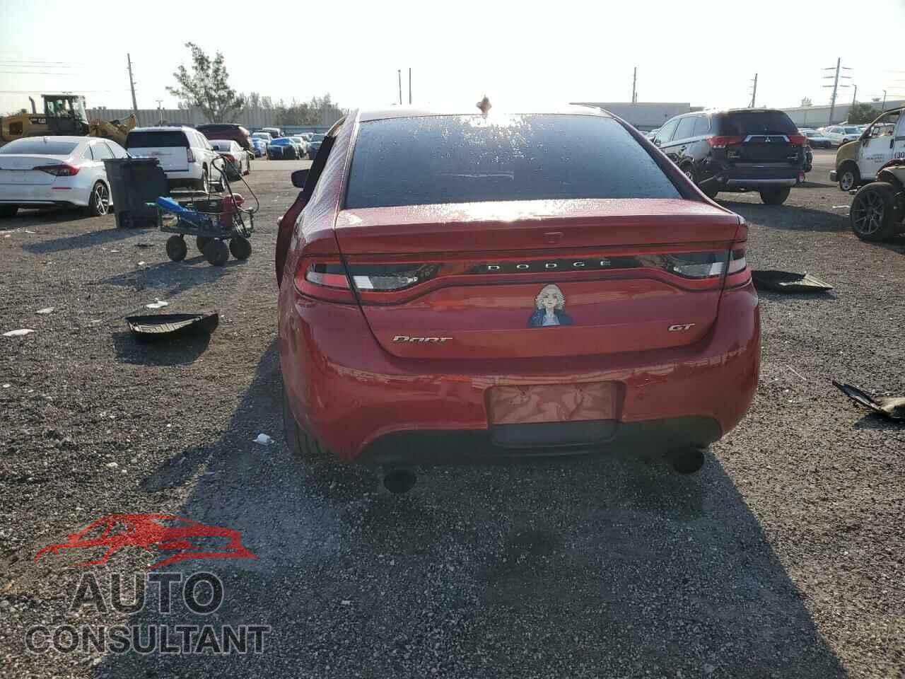 DODGE DART 2015 - 1C3CDFEB7FD405213
