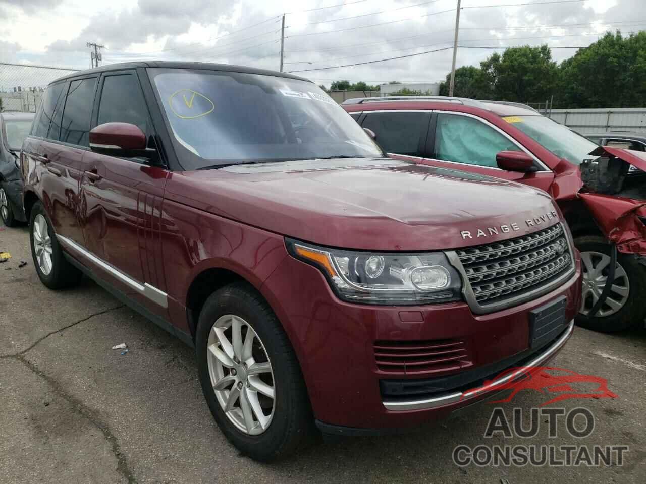 LAND ROVER RANGEROVER 2016 - SALGR2PFXGA313953