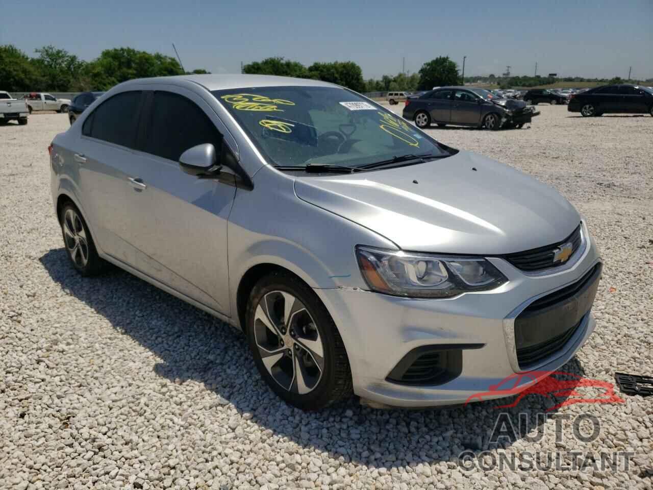 CHEVROLET SONIC 2018 - 1G1JF5SBXJ4108322