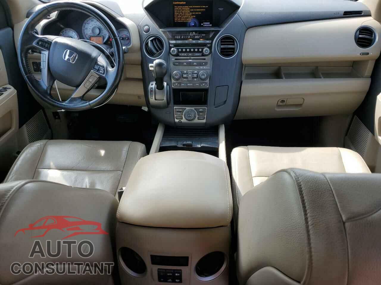 HONDA PILOT 2013 - 5FNYF3H97DB022879