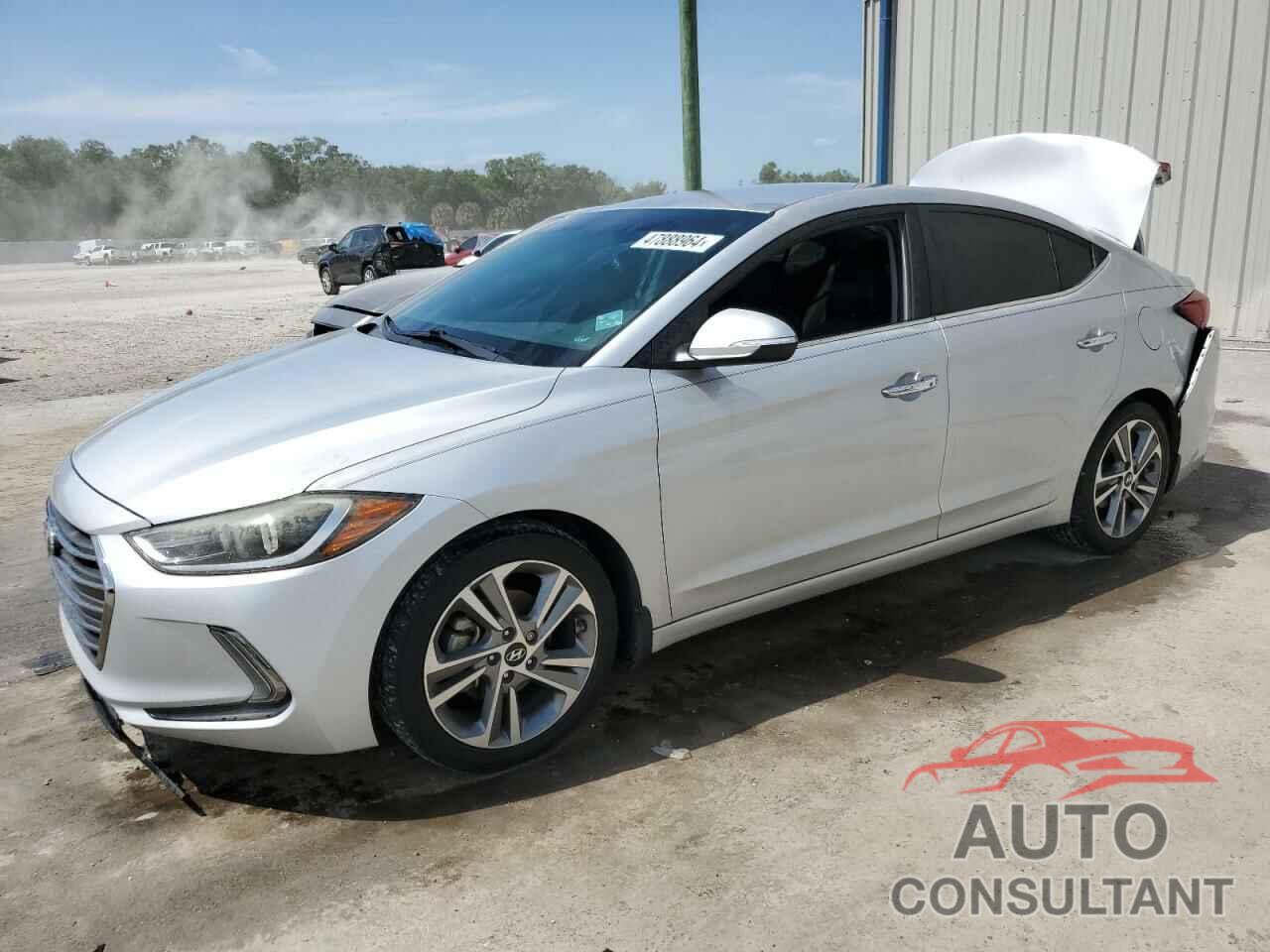 HYUNDAI ELANTRA 2017 - KMHD84LF2HU069998
