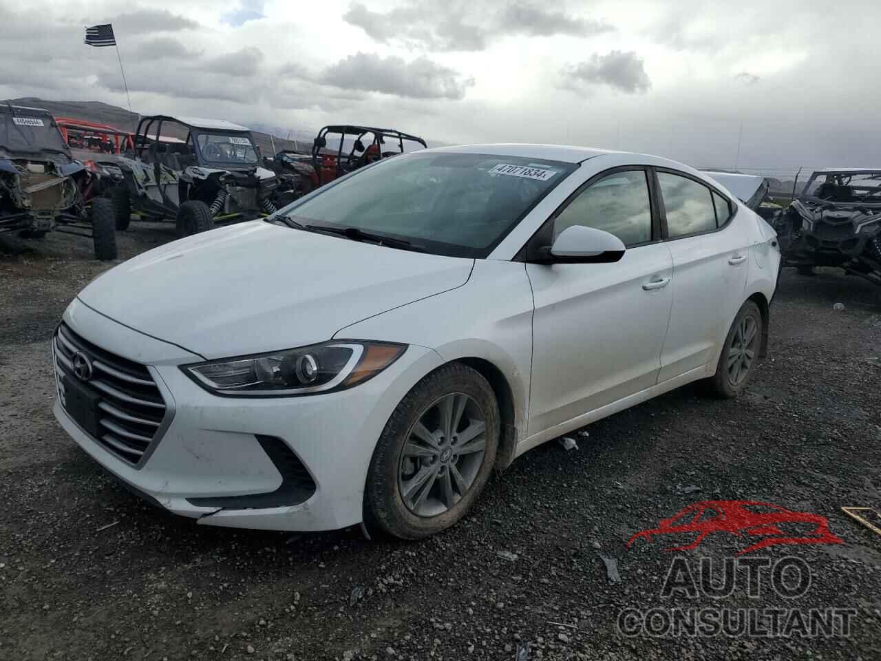 HYUNDAI ELANTRA 2018 - 5NPD84LFXJH221532