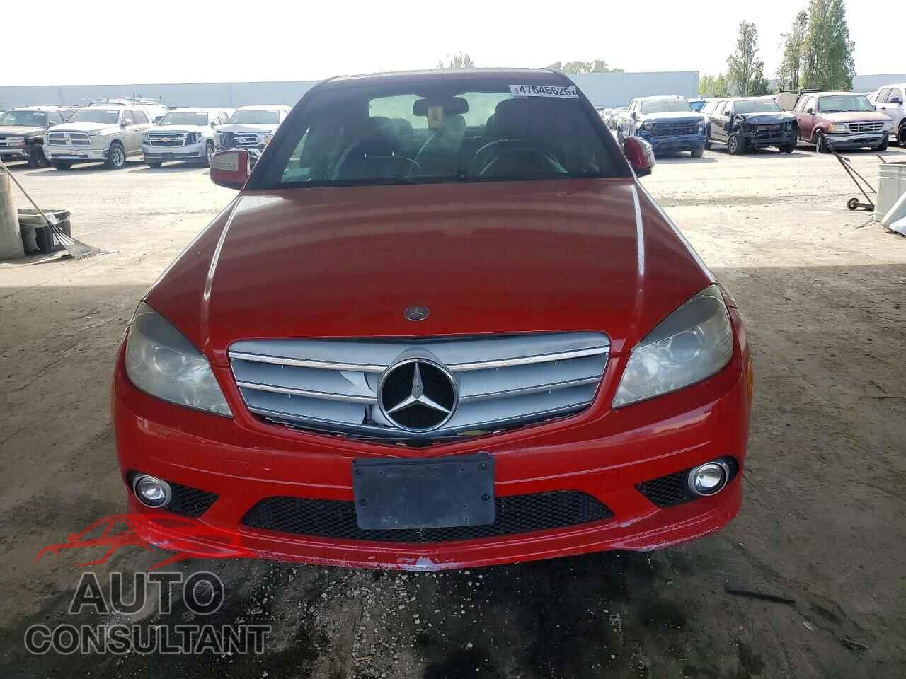 MERCEDES-BENZ C-CLASS 2009 - WDDGF54X39R044185