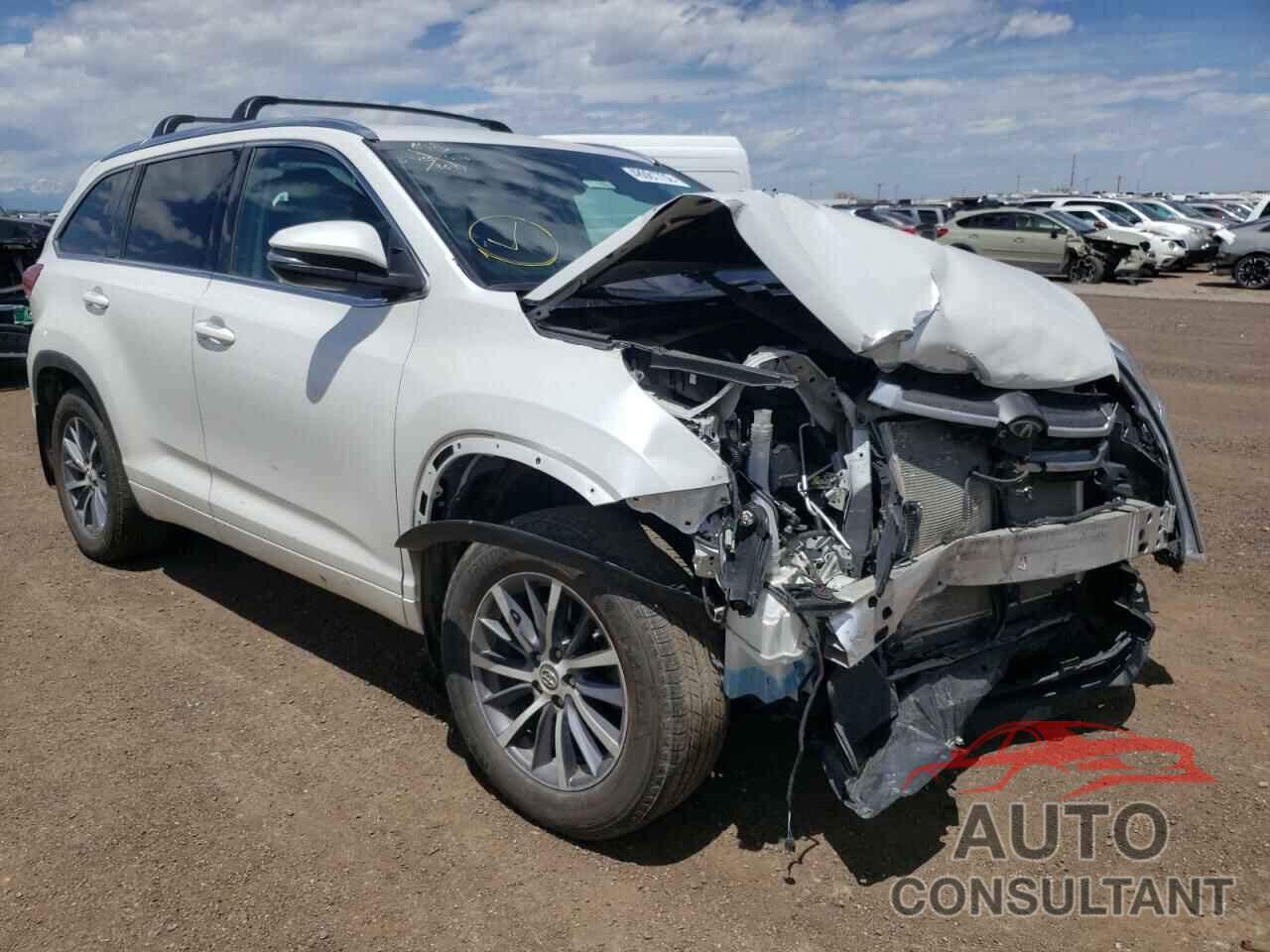TOYOTA HIGHLANDER 2018 - 5TDJZRFH7JS823597