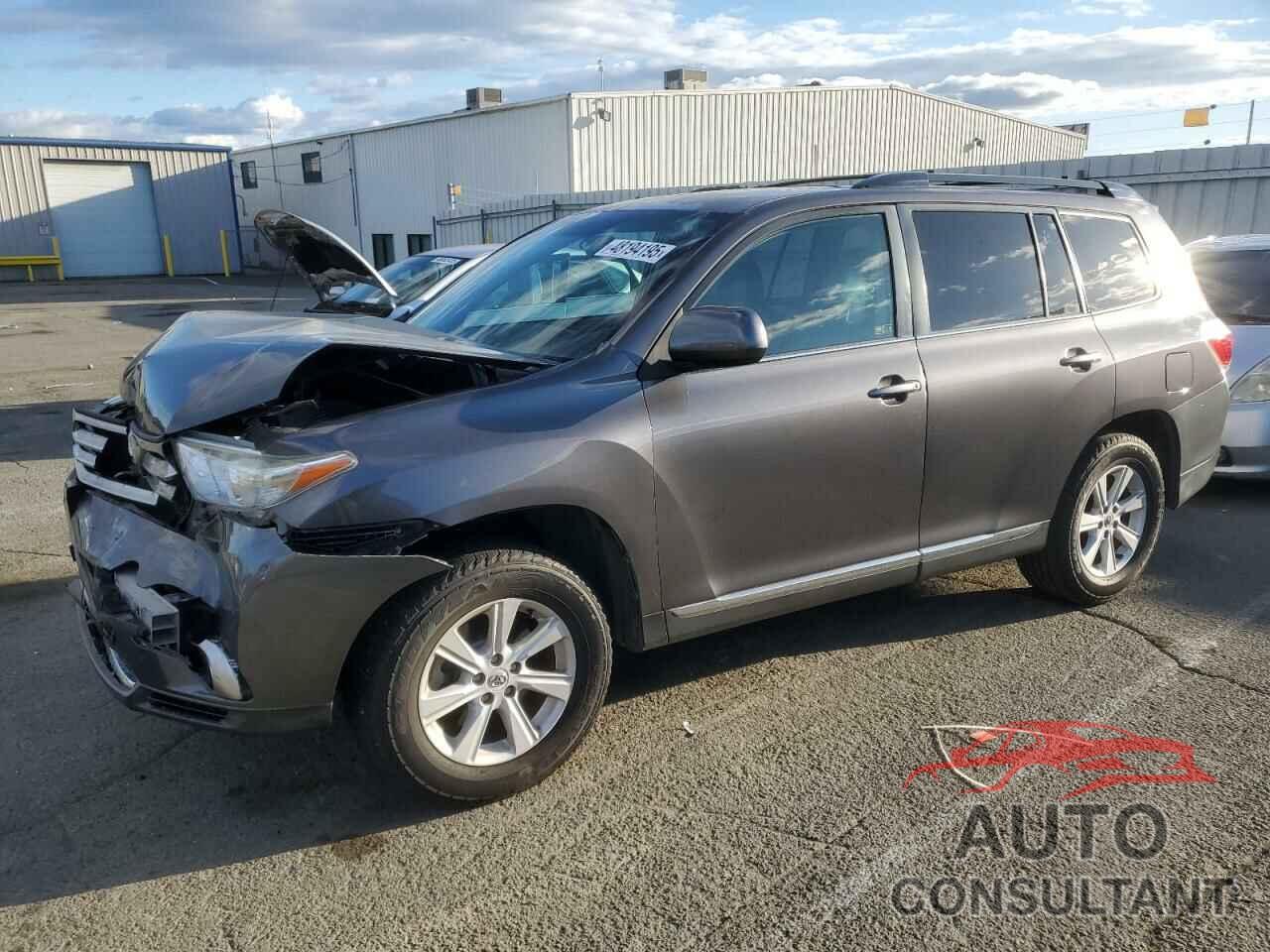 TOYOTA HIGHLANDER 2013 - 5TDZK3EH2DS110262
