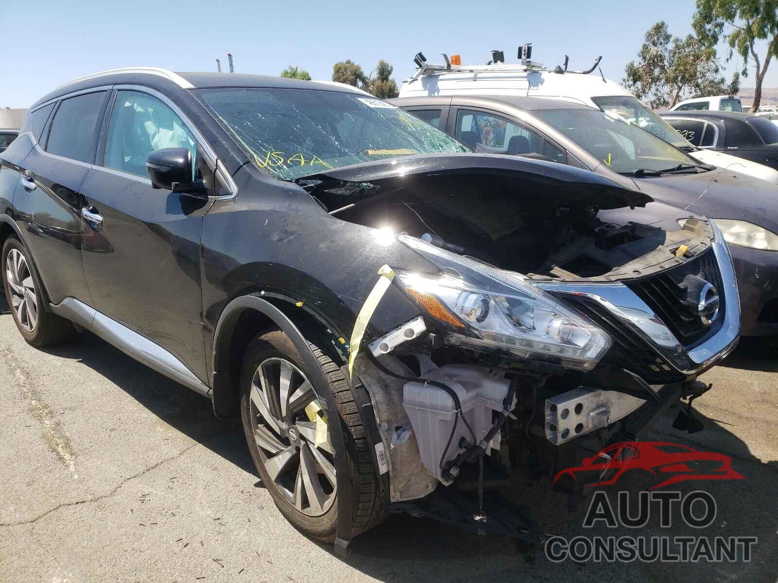 NISSAN MURANO 2018 - 5N1AZ2MG0JN186670