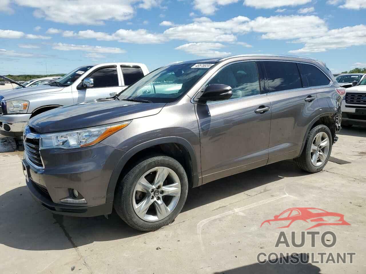 TOYOTA HIGHLANDER 2016 - 5TDYKRFH7GS157594