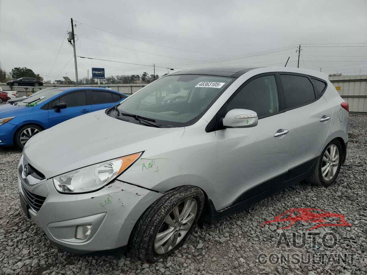 HYUNDAI TUCSON 2012 - KM8JUCAC8CU382581