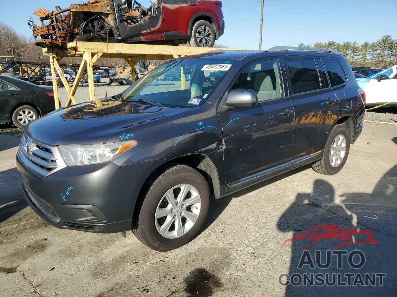 TOYOTA HIGHLANDER 2011 - 5TDBK3EH9BS063567