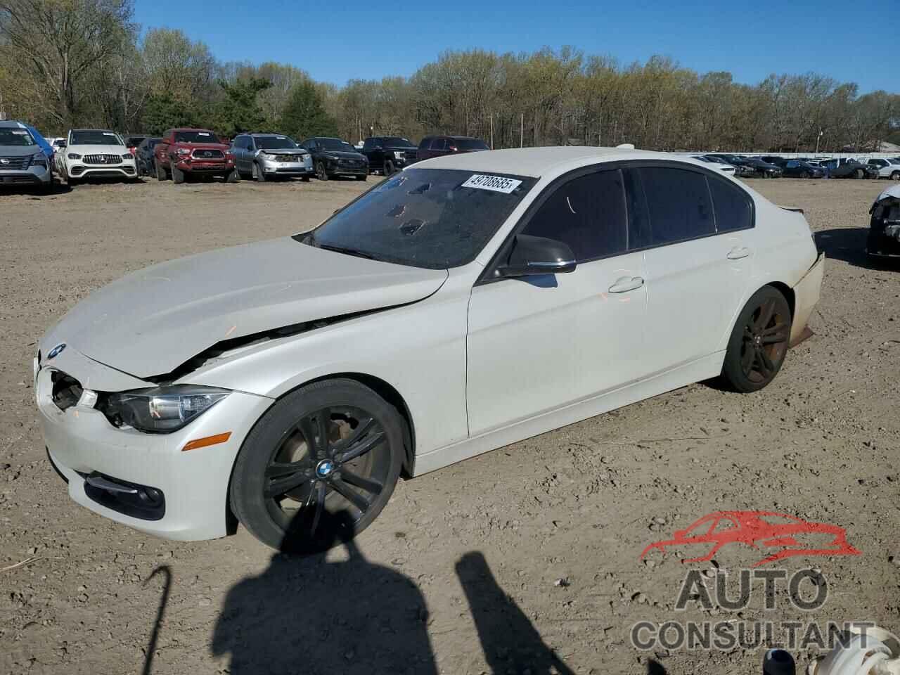 BMW 3 SERIES 2013 - WBA3C1C58DF434622