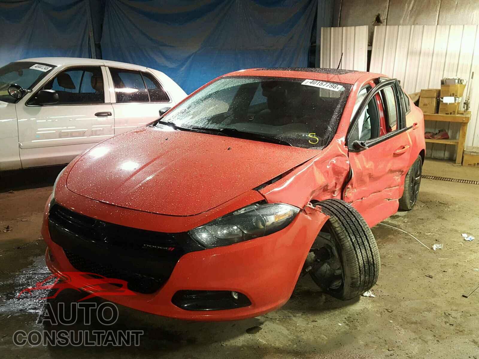DODGE DART 2015 - 1C3CDFBB3FD406301
