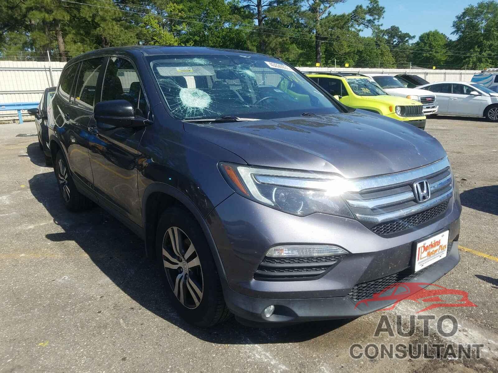 HONDA PILOT 2016 - 5FNYF5H50GB014359