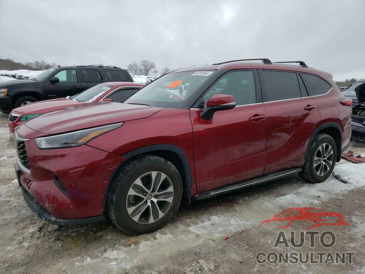 TOYOTA HIGHLANDER 2022 - 5TDGZRBH3NS577363