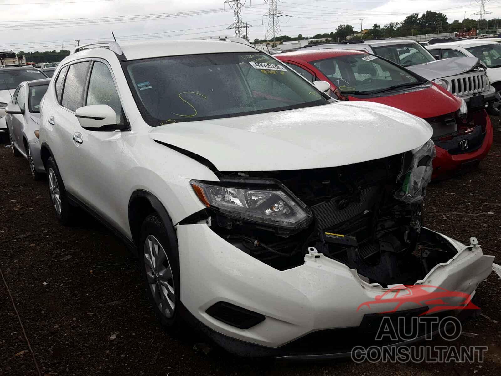 NISSAN ROGUE S 2016 - KNMAT2MV5GP711398