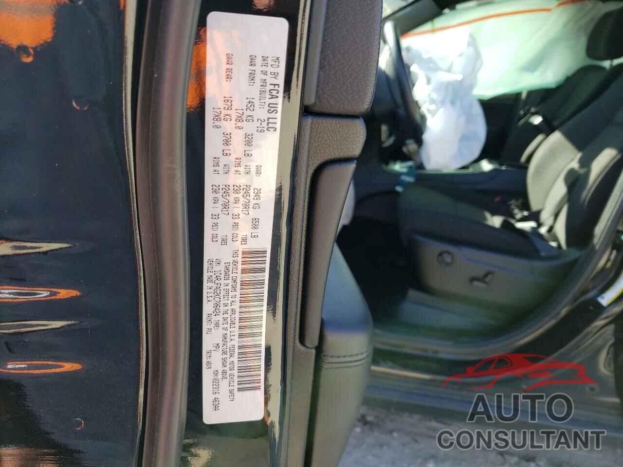 JEEP GRAND CHER 2019 - 1C4RJFAG2KC706424