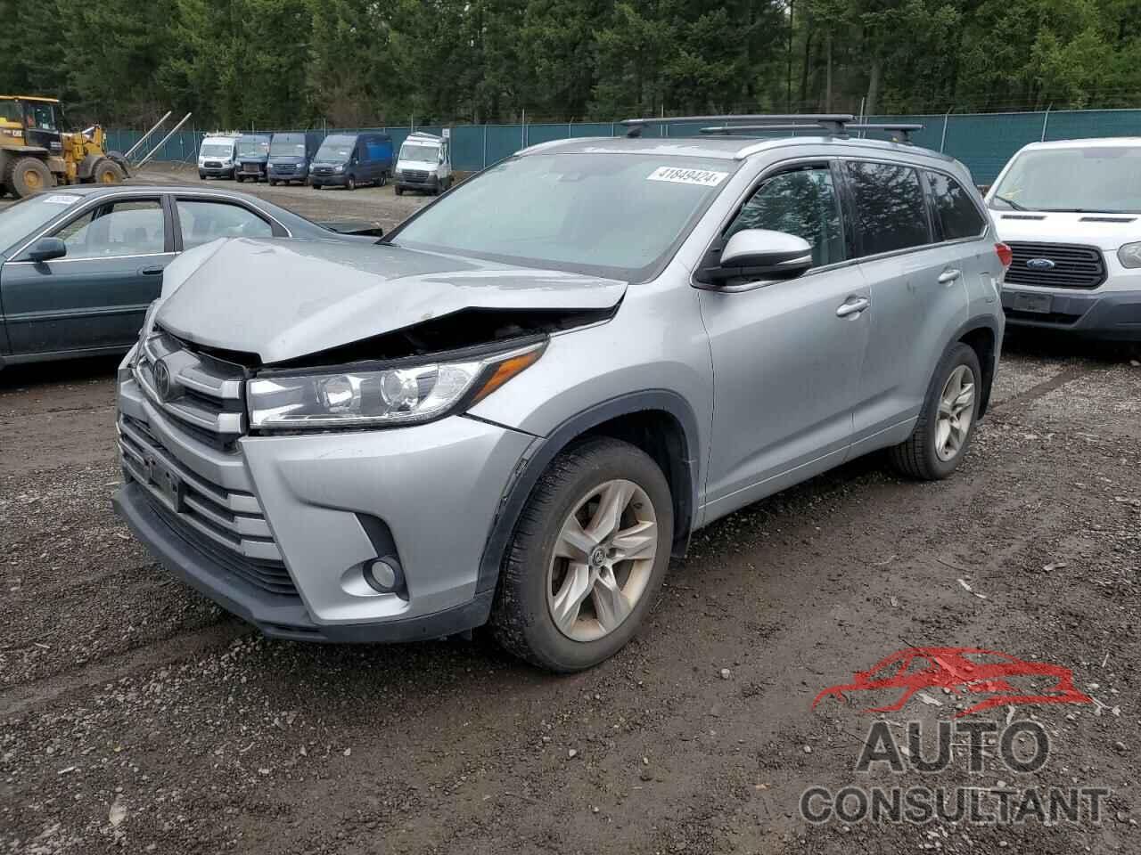 TOYOTA HIGHLANDER 2017 - 5TDDZRFH8HS407310