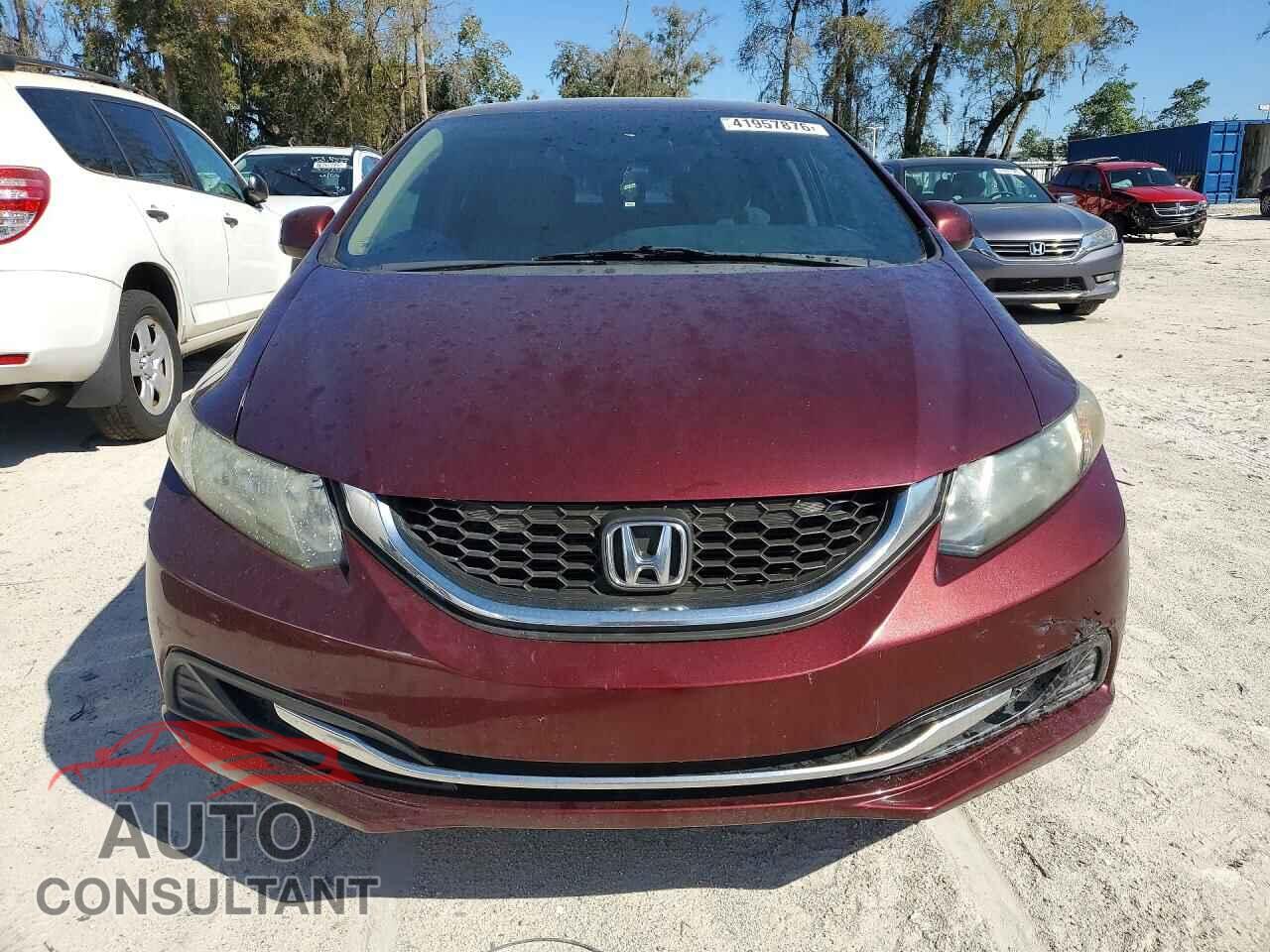 HONDA CIVIC 2013 - 19XFB2F55DE071792