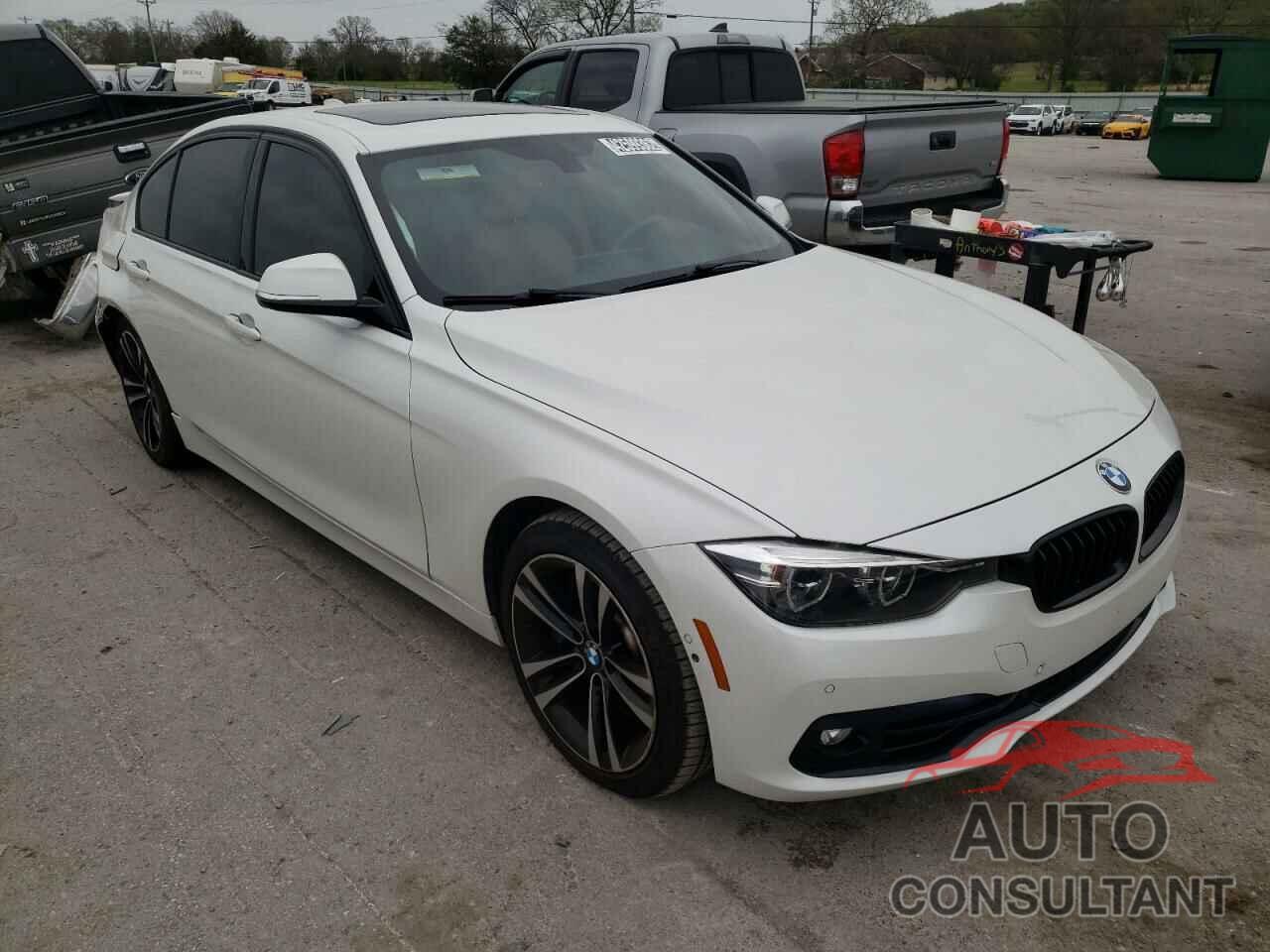 BMW 3 SERIES 2018 - WBA8B3G56JNU36739