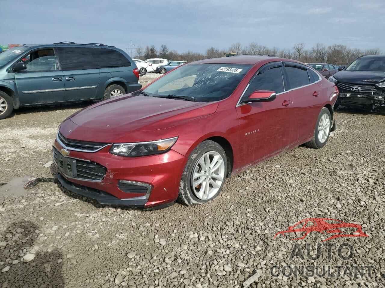 CHEVROLET MALIBU 2017 - 1G1ZE5ST9HF238993