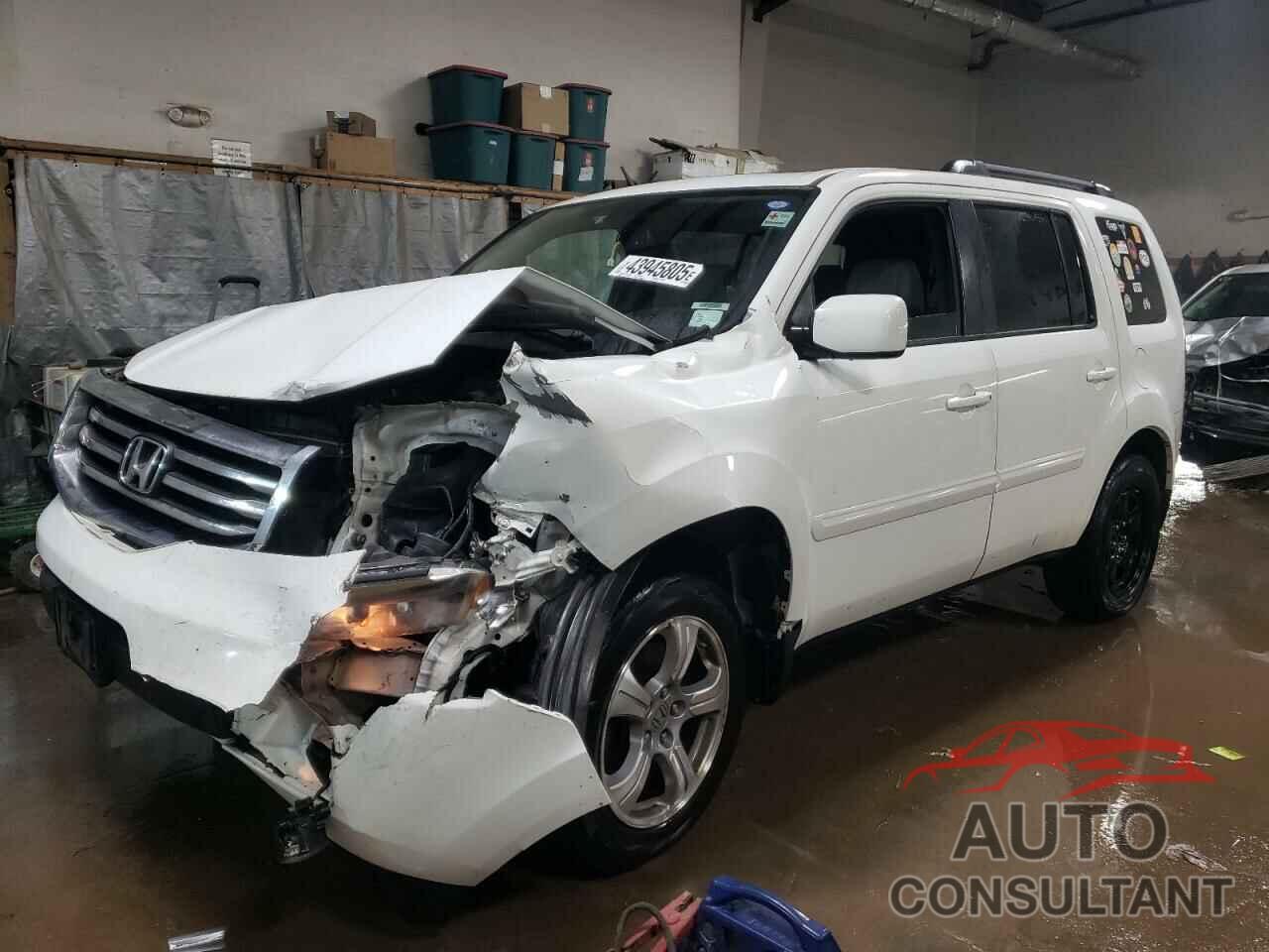 HONDA PILOT 2013 - 5FNYF4H50DB012357