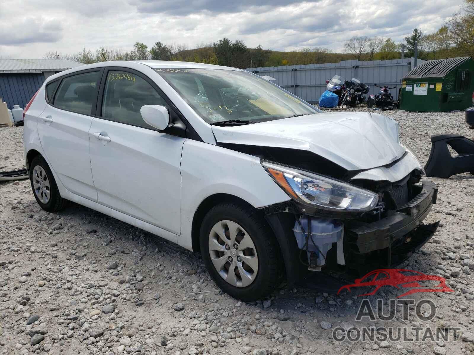 HYUNDAI ACCENT 2017 - KMHCT5AE2HU350662