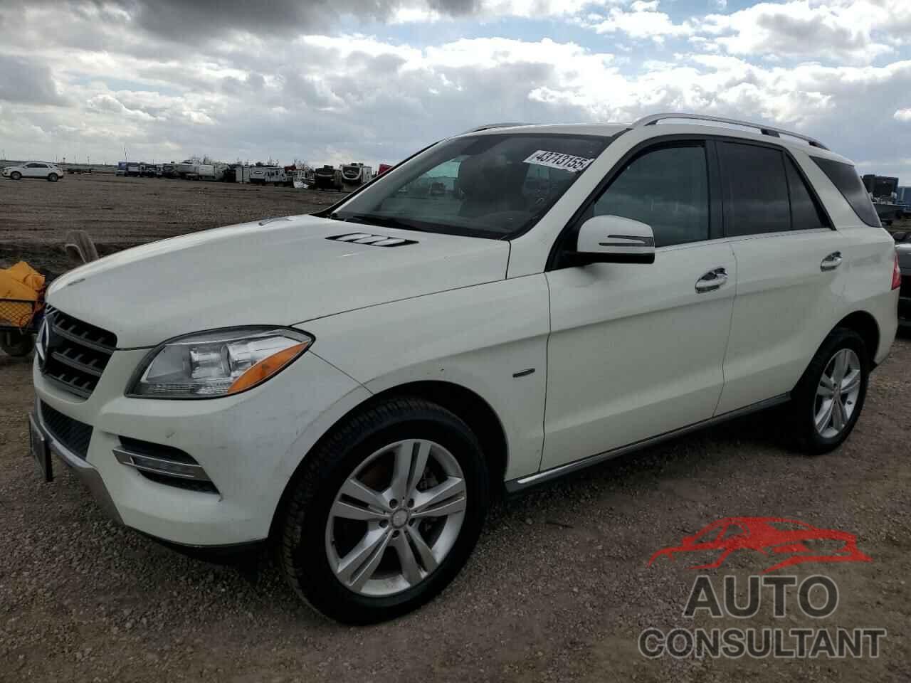 MERCEDES-BENZ M-CLASS 2012 - 4JGDA2EB5CA094617