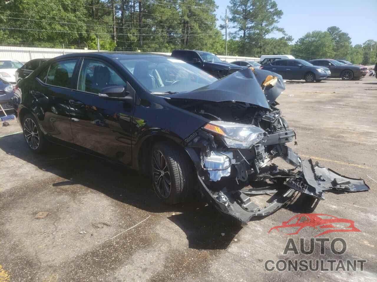 TOYOTA COROLLA 2016 - 2T1BURHE6GC598127