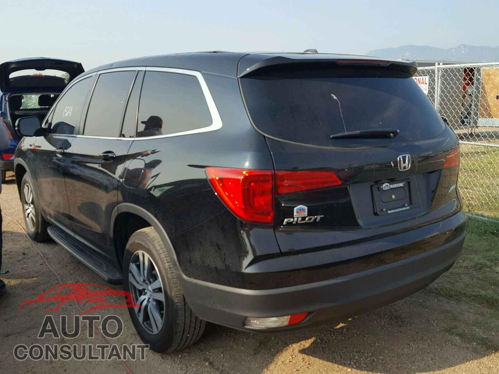 HONDA PILOT EXL 2017 - 5FNYF6H51HB098778