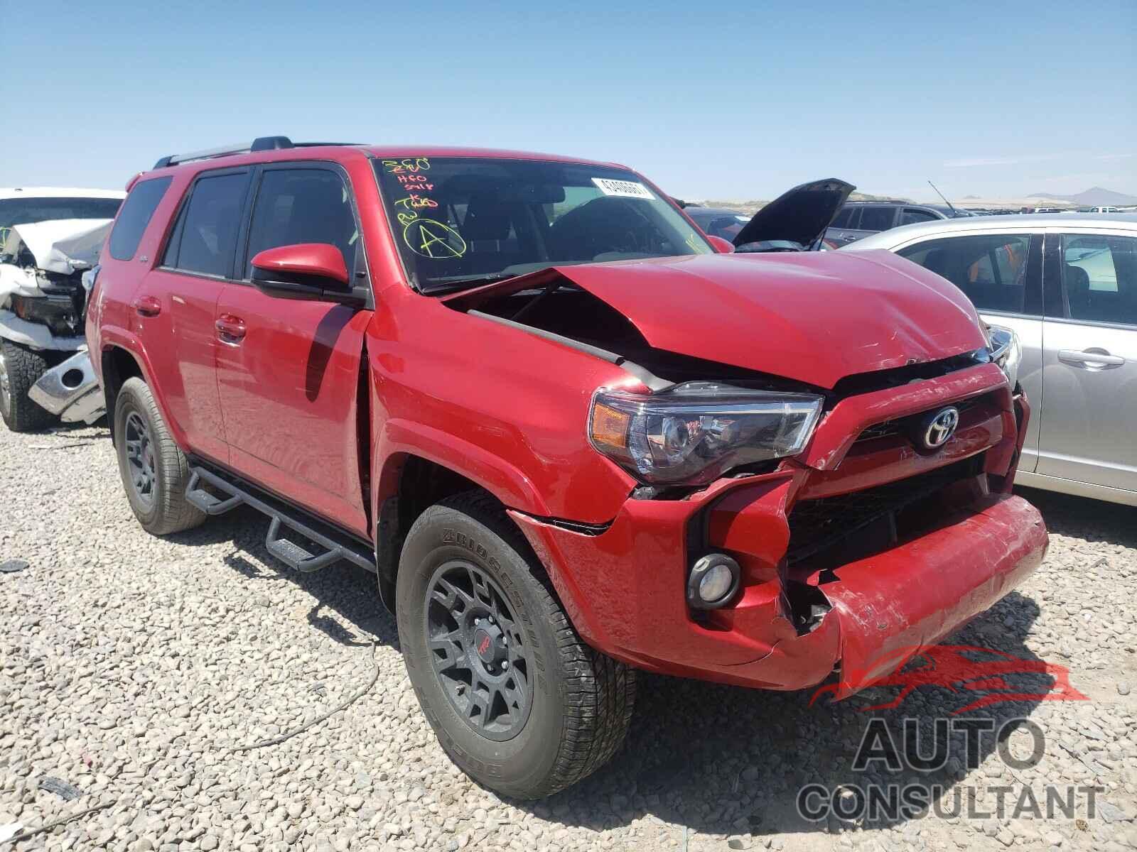 TOYOTA 4RUNNER 2019 - JTEBU5JR8K5677564