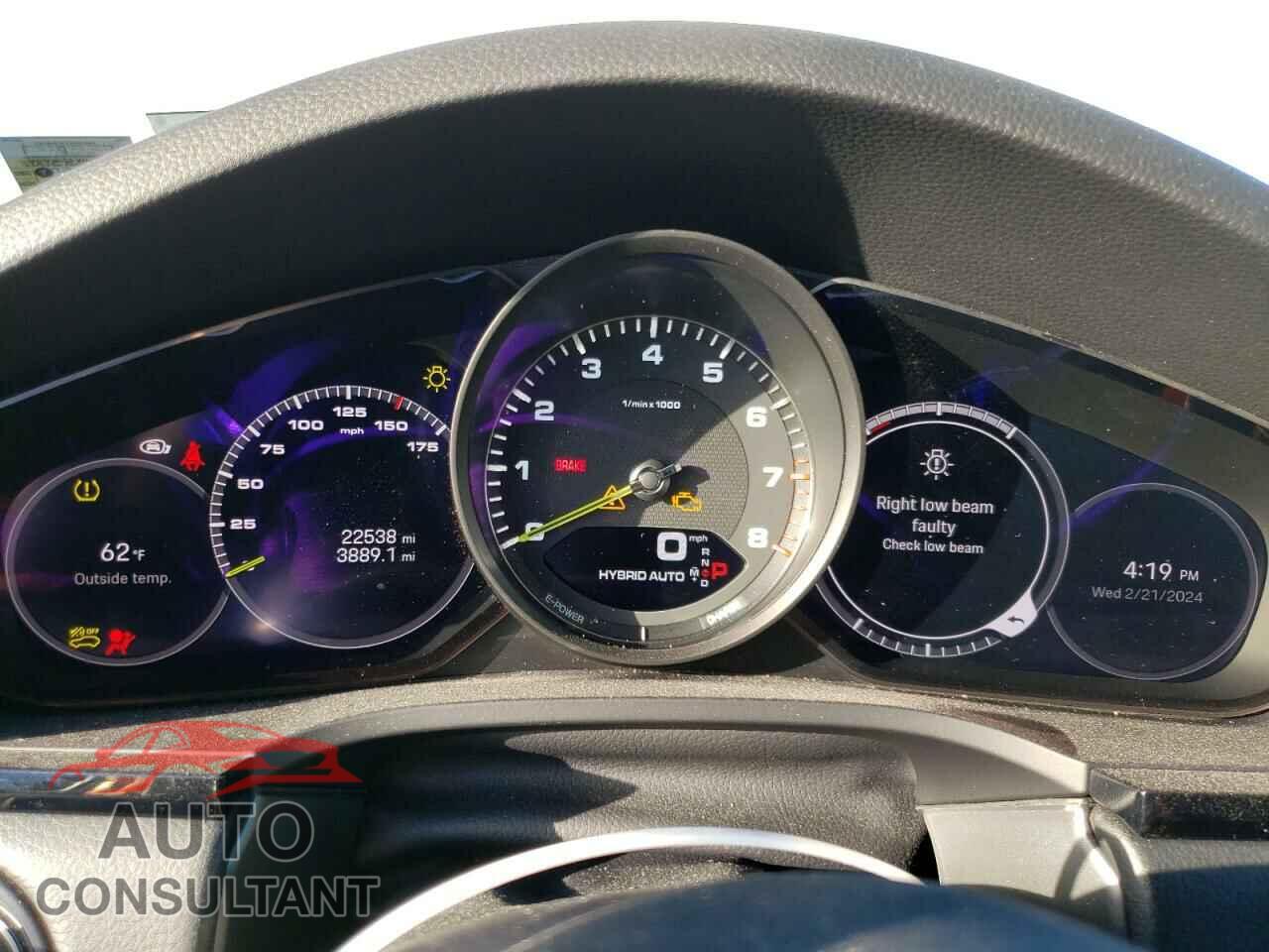 PORSCHE CAYENNE 2022 - WP1BE2AY4NDA51204