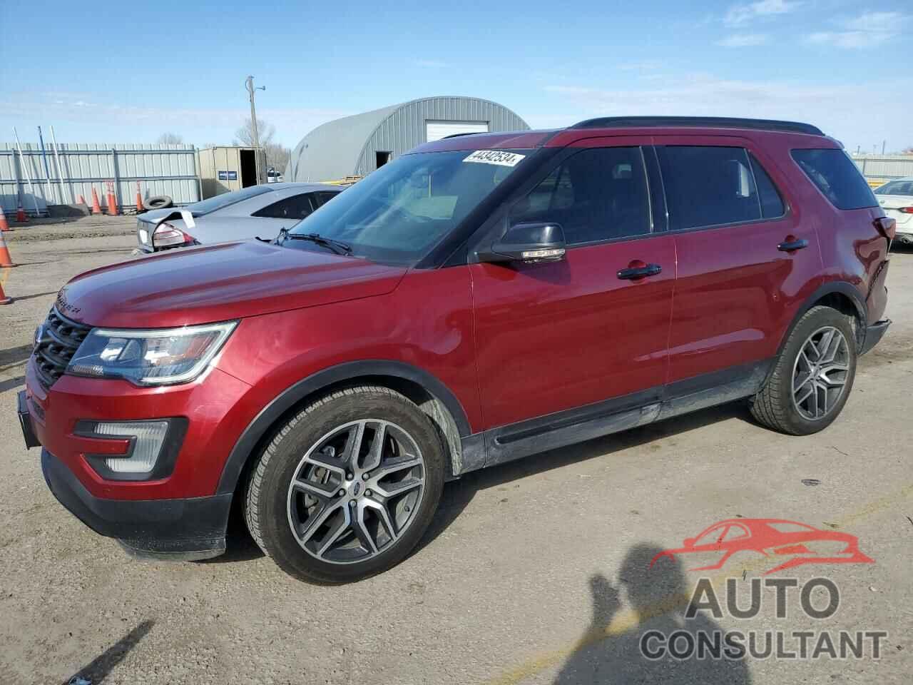 FORD EXPLORER 2017 - 1FM5K8GTXHGD85984