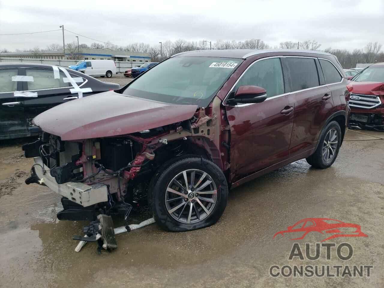 TOYOTA HIGHLANDER 2018 - 5TDJZRFH3JS858105