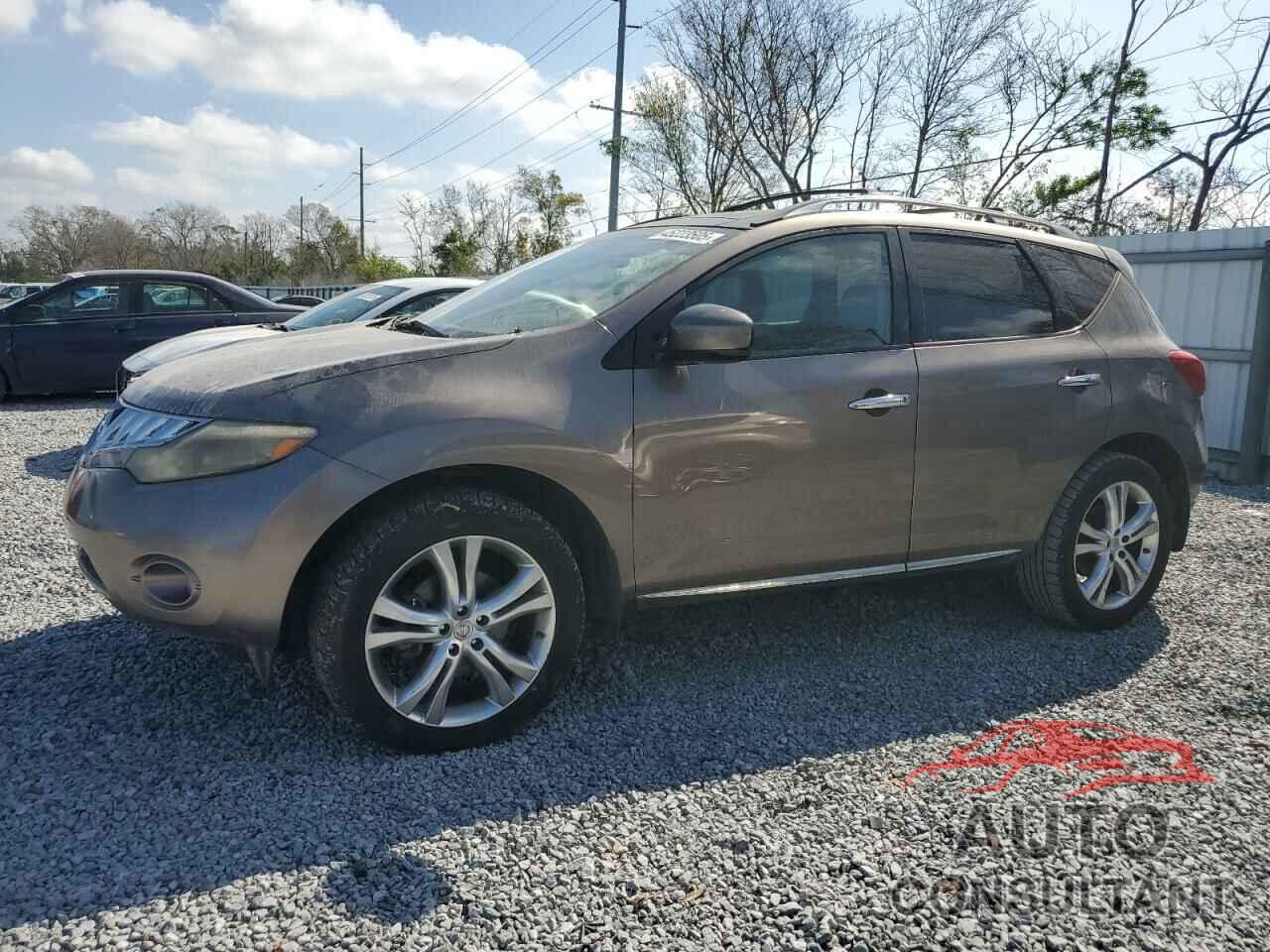 NISSAN MURANO 2009 - JN8AZ18W09W157812