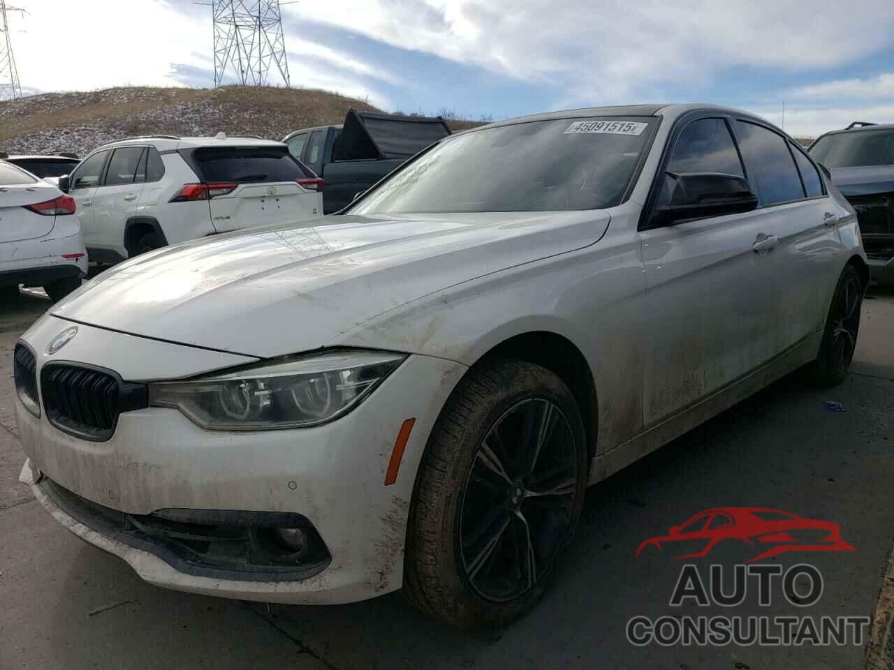 BMW 3 SERIES 2016 - WBA8E3G51GNU01610